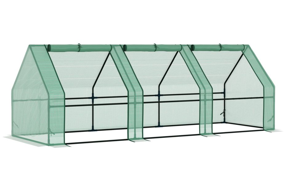 Outsunny 9' X 3' X 3' Portable Mini Greenhouse